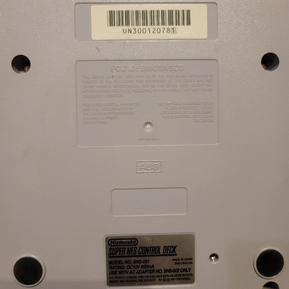 Vintage 1991 SNES Super Nintendo Original Console - Picture 3 of 8